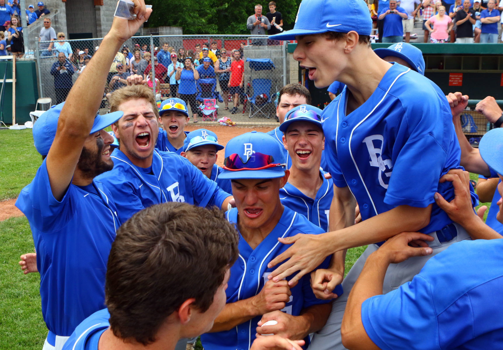 Boone Grove vs. Lafayette Central Catholic in baseball semistate